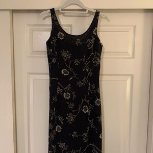 Vintage INC Silk Maxi 90s Dress